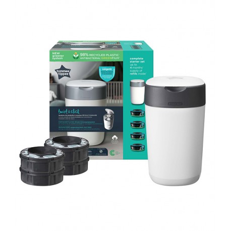 Tommee Tippe Twist & Click + 4 Recargas