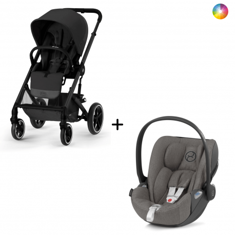 Cybex Balios S Lux Black + Cloud Z2 i-Size Plus