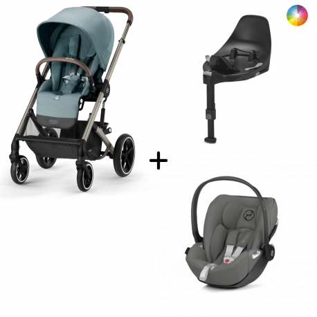 Cybex Balios S Lux Taupe + Cloud Z2 + Base Isofix Z2