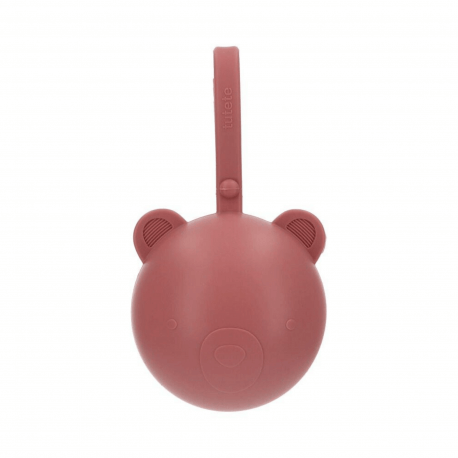 Bibs Porta Chupetas Silicone Bear