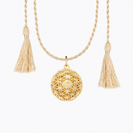 Ilado Colar de Gravidez Flower of Life Ouro