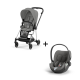 Cybex Mios Chrome Black