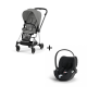 Cybex Mios Chrome Black