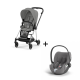 Cybex Mios Chrome Black