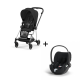 Cybex Mios Chrome Black