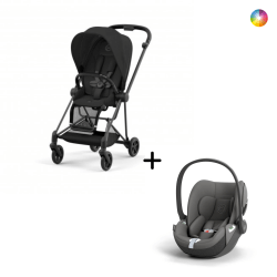 Cybex Mios Matt Black + Cloud T