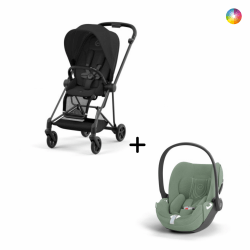 Cybex Mios Matt Black + Cloud T Plus