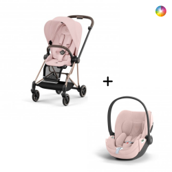 Cybex Mios Rosegold + Cloud T Plus