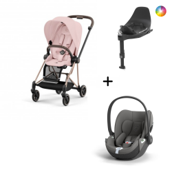 Cybex Mios Rosegold + Cloud T + Base Isofix T