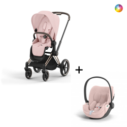 Cybex Priam Rosegold + Cloud T Plus