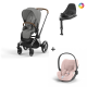 Cybex Priam Chrome Brown