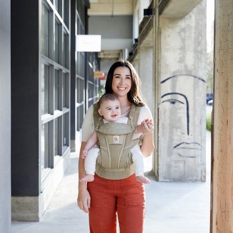 Ergobaby Omni Breeze Soft Olive Diamond