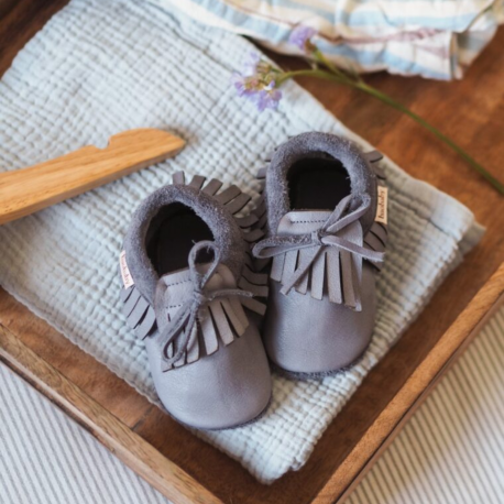 BaoBaby Mocassins Grey