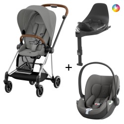 Cybex Mios Chrome Brown + Cloud T + Base Isofix T