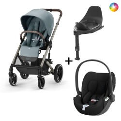 Cybex Balios S Lux Taupe + Cloud T i-Size + Base Isofix T i-Size