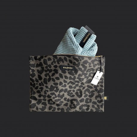 Bolsa de Transporte para Porta-Bébes Wildride Grey Leopard