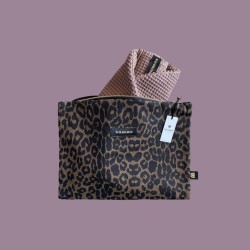 Bolsa de Transporte para Porta-Bébes Wildride Brown Leopard