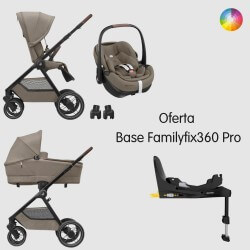 Maxi-Cosi Oxford+, Pebble 360 Pro2 e Adaptadores Oferta Base FamilyFix 360 Pro