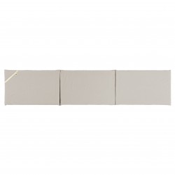 Protetor de Berço Baby Clic Plain Stone Grey