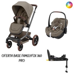 Carrinho de Bebé Maxi-Cosi Fame e Pebble 360 Pro2 com Oferta Base Family Fix 360 Pro