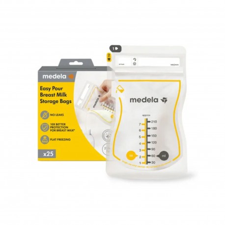 Sacos Conservação de Leite Materno Medela Easy Pour