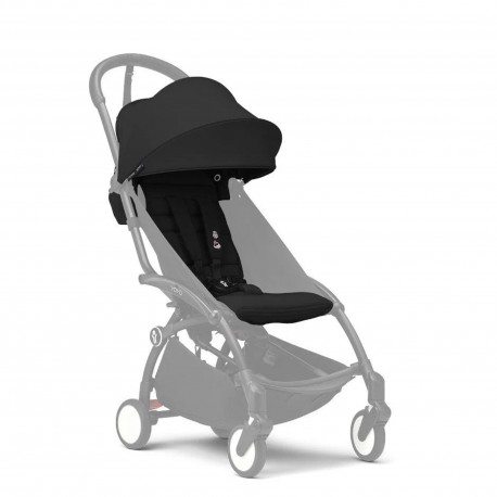 Carrinho de Bebé Stokke YOYO 3 Black com Pack de 6+