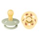 2 chupetas Bibs Colour Round Ladybug Sage Mix 0-6 m