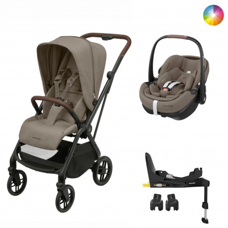 Maxi-Cosi Leona 2, Pebble 360 Pro2 e Adaptadores Oferta Base FamilyFix 360 Pro