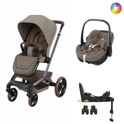 Carrinho de Bebé Maxi-Cosi Fame, Pebble 360 Pro2 e Base Family Fix 360 Pro