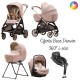 Carrinho de Bebé Trio Inglesina Aptica Honey Beige