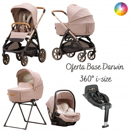 Carrinho de Bebé Trio Inglesina Aptica Honey Beige