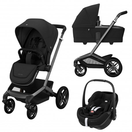 Carrinho de Bebé Maxi-Cosi Fame e Pebble 360 Pro2 com Oferta Alcofa