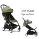 Carrinho de Bebé Stokke YOYO 3 Black com Pack de 6+