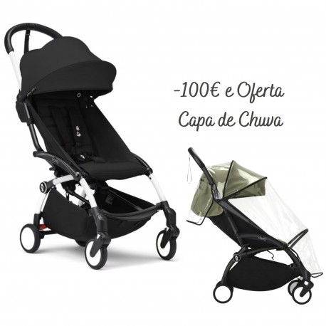 Carrinho de Bebé Stokke YOYO 3 White com Pack de 6+