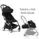 Carrinho de Bebé Stokke YOYO 3 Black com Pack de 6+