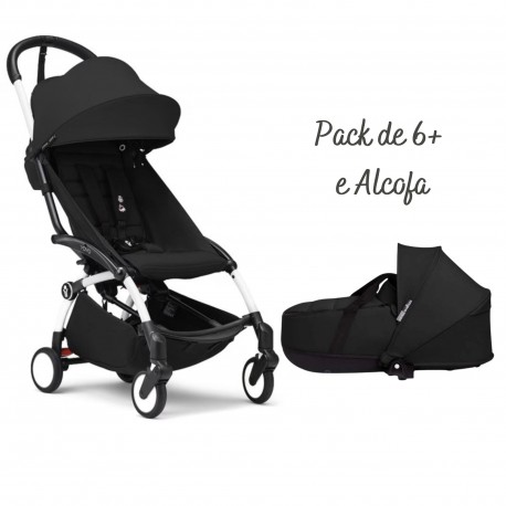 Carrinho de Bebé Stokke YOYO 3 White com Pack de 6+