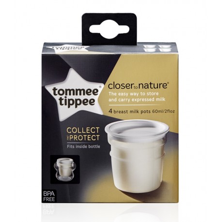 Tommee Tippee Copos p/ Armazenamento Leite Materno