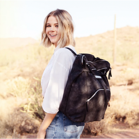 Mochila Convertível Cinch Midnight Matte Leatherette