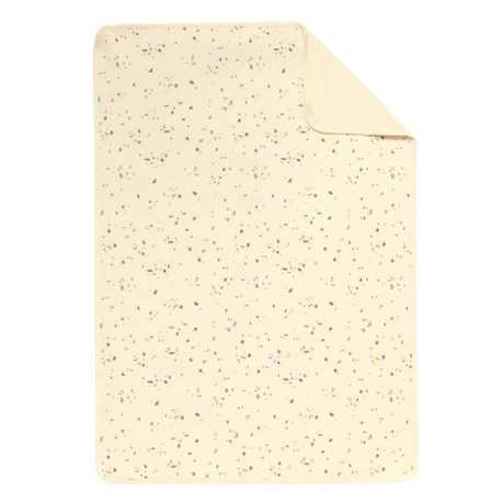 Baby Clic Manta de Malha Confetti Ivory