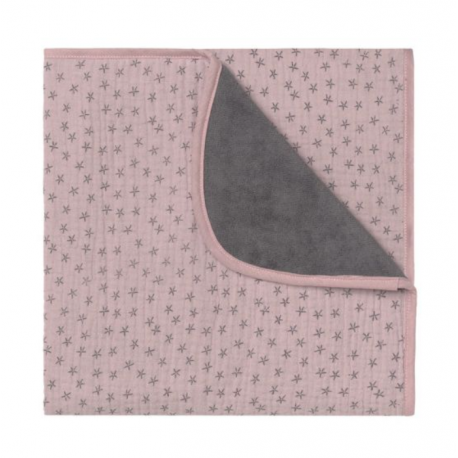 Baby Clic Manta Night Stories Rosa