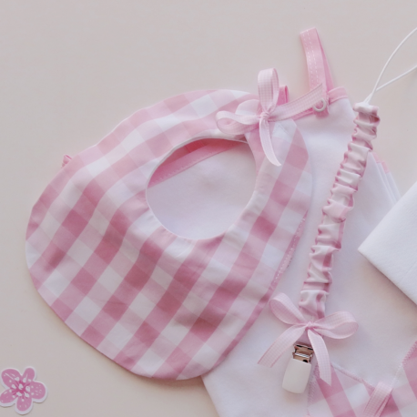 Babete Coroa Rosa