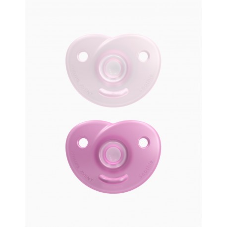 Philips Avent Chupetas Ortodônticas Soothie 0-6m