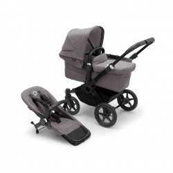 Carrinho de Bebé Bugaboo Donkey 5 Mono Chassi Preto