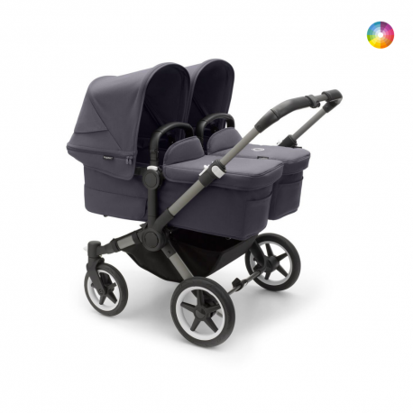 Bugaboo Donkey 5 Twin Completo Chassi Graphite