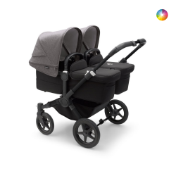Bugaboo Donkey 5 Twin Chassi Preto