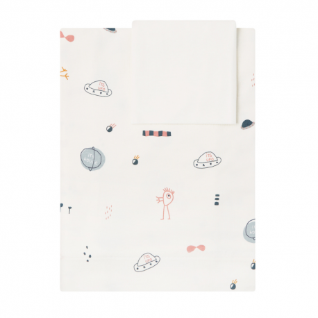Baby Clic Lençóis Estampados UFO