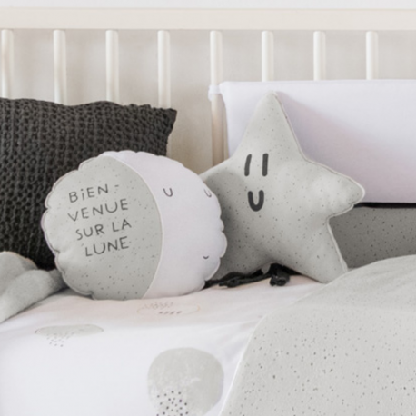 Baby Clic Conj. 2 Almofadas Decorativas Nuit Branco