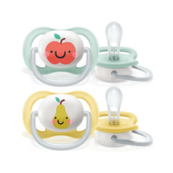 Philips Avent Chupetas Ultra Air Frutas 0-6m