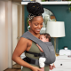 Ergobaby Embrace Soft Air Cinza Grafite