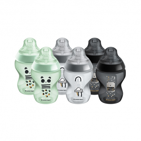 Tommee Tippee Conj. Biberões Closer to Nature Ollie e Pip